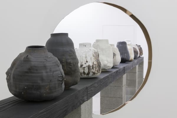 Adam Silverman, Ghosts, installation view (2017). Image courtesy of the artist and Philip Martin Gallery, Los Angeles.