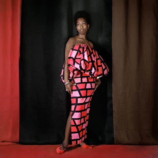 Kwame Brathwaite, Untitled (Brenda Deaver at AJASS Studios) (1965). Image courtesy of the artist and Philip Martin Gallery, Los Angeles.