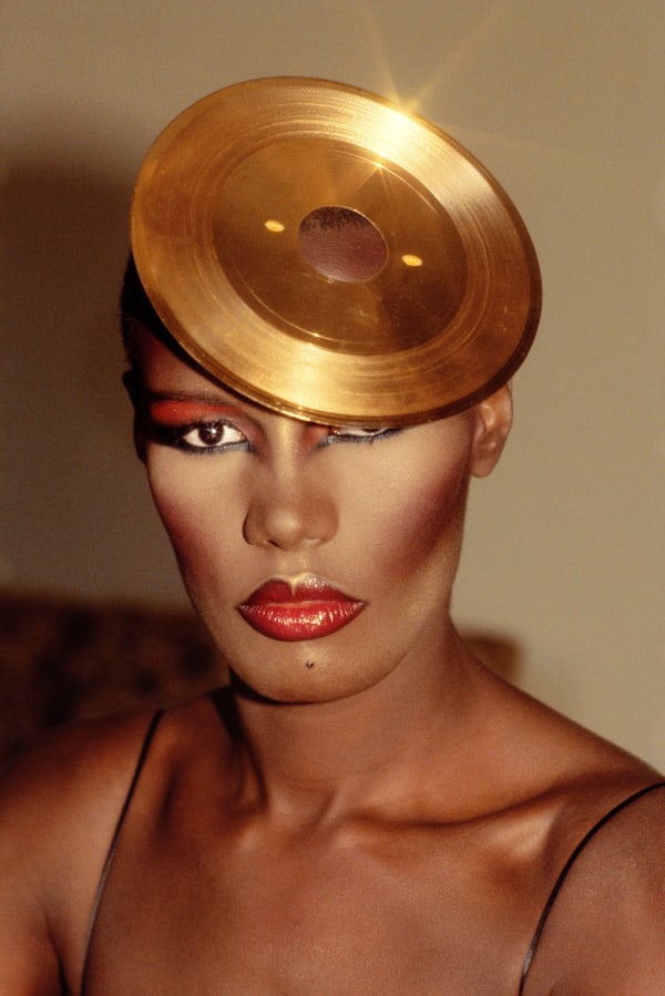 Kwame Brathwaite, Untitled (Grace Jones Photoshoot) (1980s). Image courtesy of the artist and Philip Martin Gallery, Los Angeles.