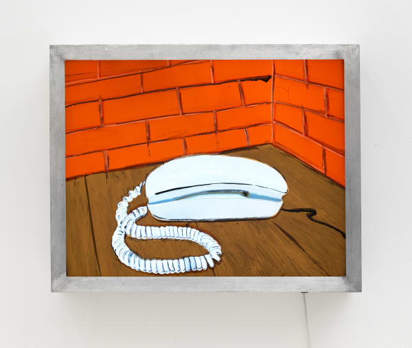 T. Kelly Mason, Aqua Blue Princess Telephone (2015). Image courtesy of the artist and Philip Martin Gallery, Los Angeles.