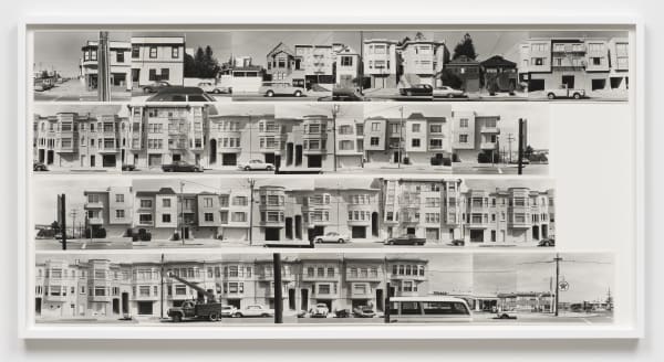 Lew Thomas, 34th Avenue between Geary and Clement (1972). Image courtesy of the artist and Philip Martin Gallery, Los Angeles.
