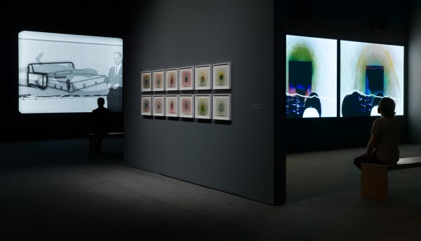 Pat O'Neill, Three Answers (2019) (installation view). Courtesy of San Francisco Museum of Modern Art, CA.