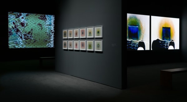 Pat O'Neill, Three Answers (2019) (installation view). Courtesy of San Francisco Museum of Modern Art, CA.