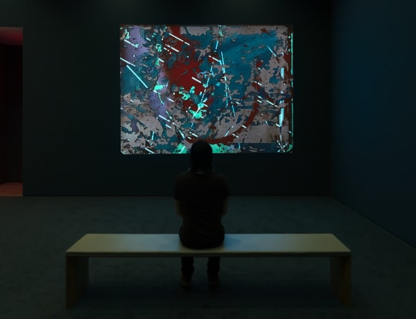 Pat O'Neill, Three Answers (2019) (installation view). Courtesy of San Francisco Museum of Modern Art, CA.