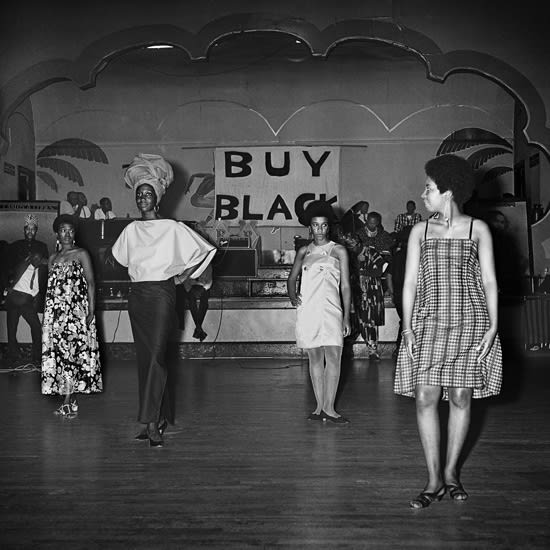 Kwame Brathwaite, Untitled (Fashion show at Renaissance Casino and Ballroom) (1967). Archival pigment print.