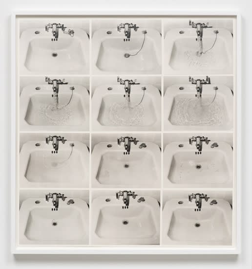 Lew Thomas, "SINK: Filling/Filled/Draining/Drained," (1972).