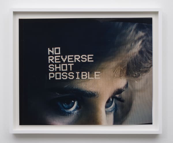 Lew Thomas, "NO REVERSE SHOT POSSIBLE from the series TELEVISION EYES," (1985).