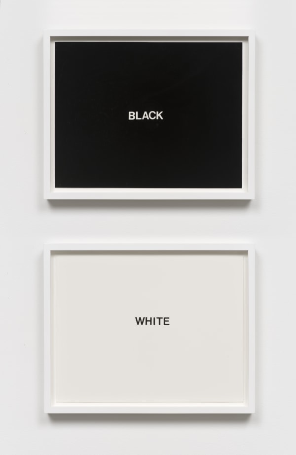 Lew Thomas, "BLACK & WHITE," (1971).