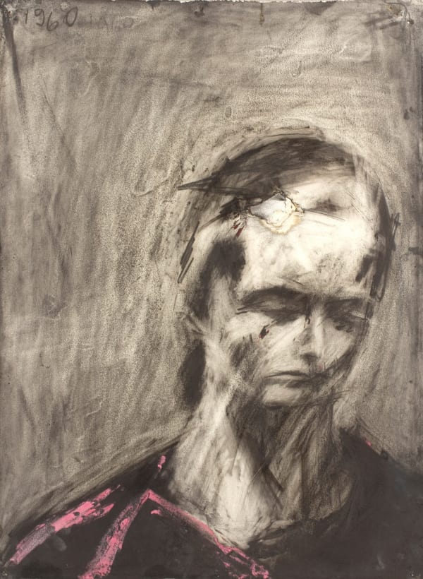 Frank Auerbach, Head of Julia II, 1960