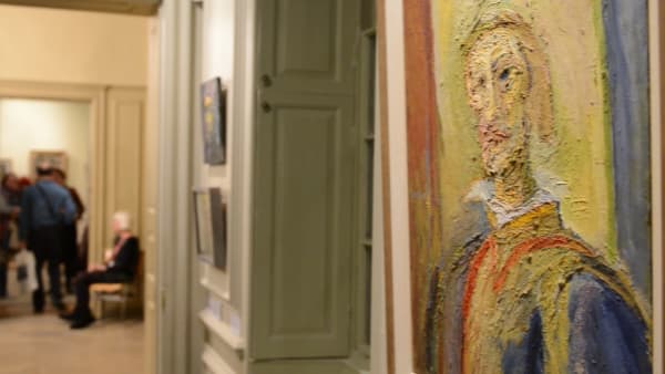 The Ruth Borchard Collection in the Queen Anne townhouse of Pallant House Gallery, Chichester.
