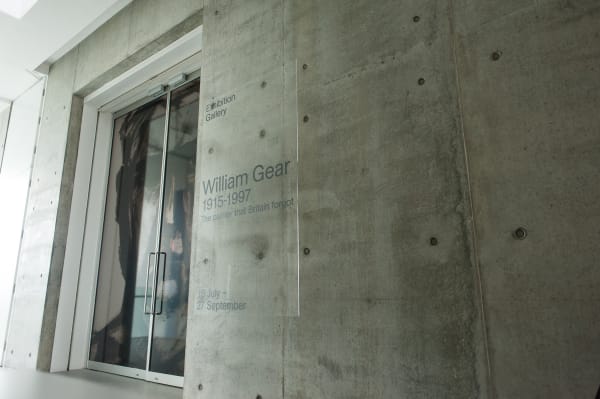 Piano Nobile loans works to William Gear exhibition