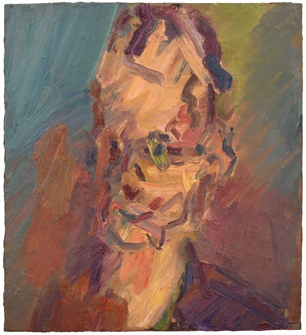 Frank Auerbach, Head of William Feaver, 2008