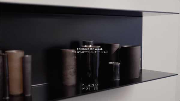 Edmund de Waal, no speaking is left in me