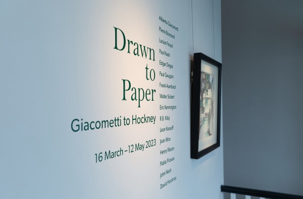 Drawn to Paper | Giacometti to Hockney Online Viewing Room