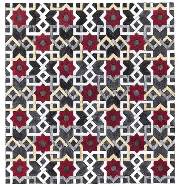 My Bloomy Lover 2018 Ink on paper 33,2 x 33,2 cm