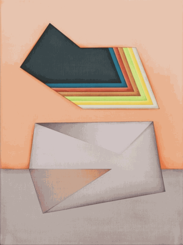 Selma Parlour 2019 Smack Dab XV oil on linen 41 x 30.5 cm