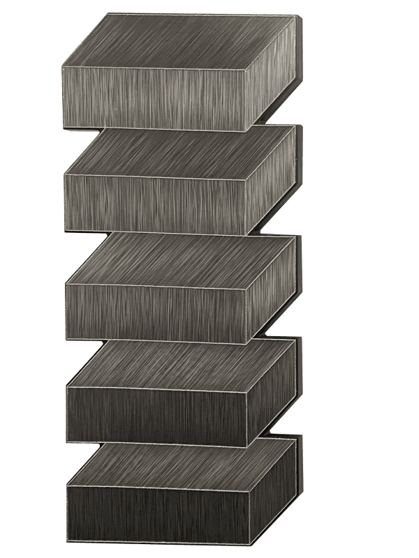 Gulay Semercioglu Wire Drawing Series Surface 2025 Enamel coated silver wire 120 x 60 cm