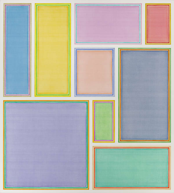 Selma Parlour Salon VI 2022 Oil on Linen 101 x 91 cm