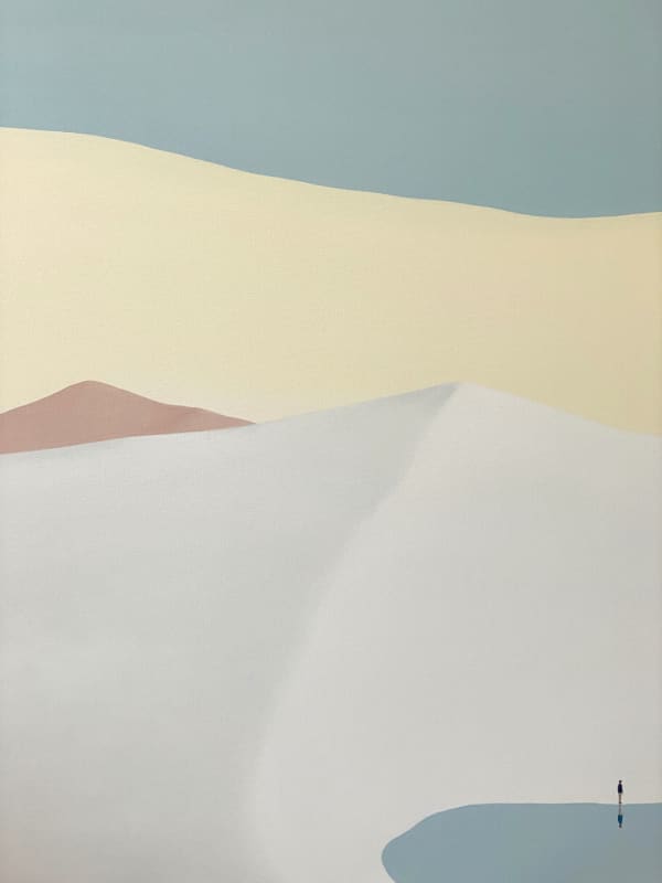 Serdar Acar Untitled 2021 Acrylic on canvas 110 x 90 cm