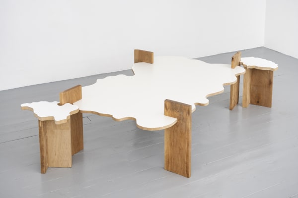 Installation view of works by Matt Ager in FEELS2NICE at Pi Artworks London