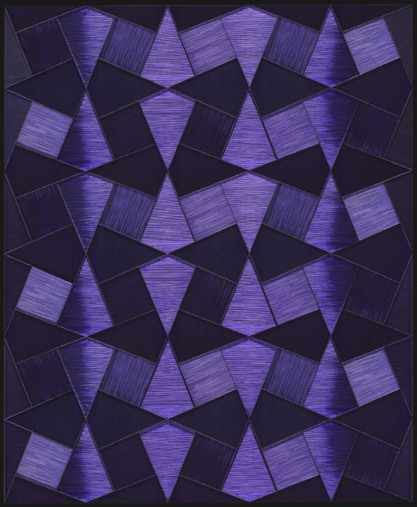 Gulay Semercioglu, Purple Pieces , 2017