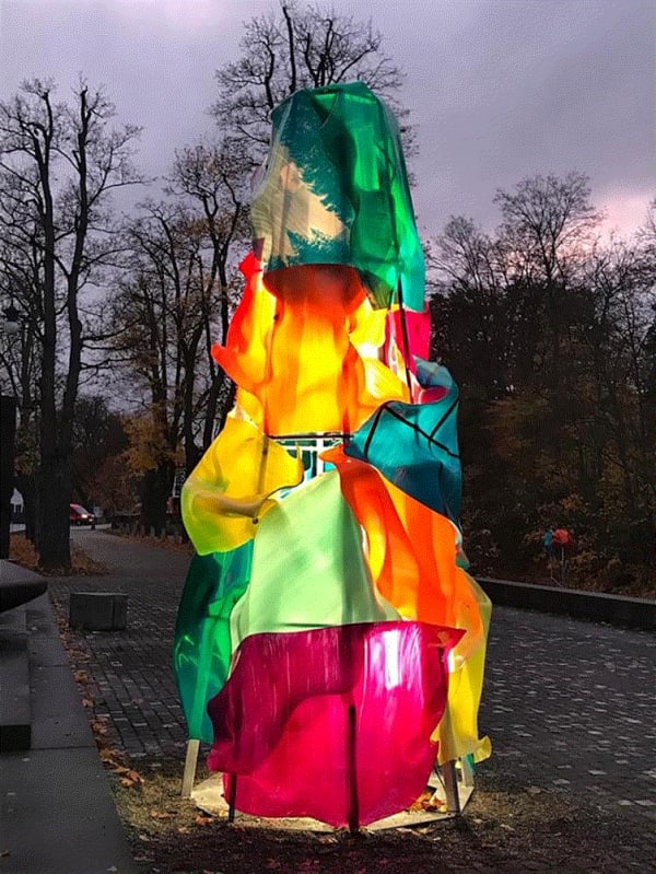 Paul Schwer, Re Bao (Candy Dome), 2021
