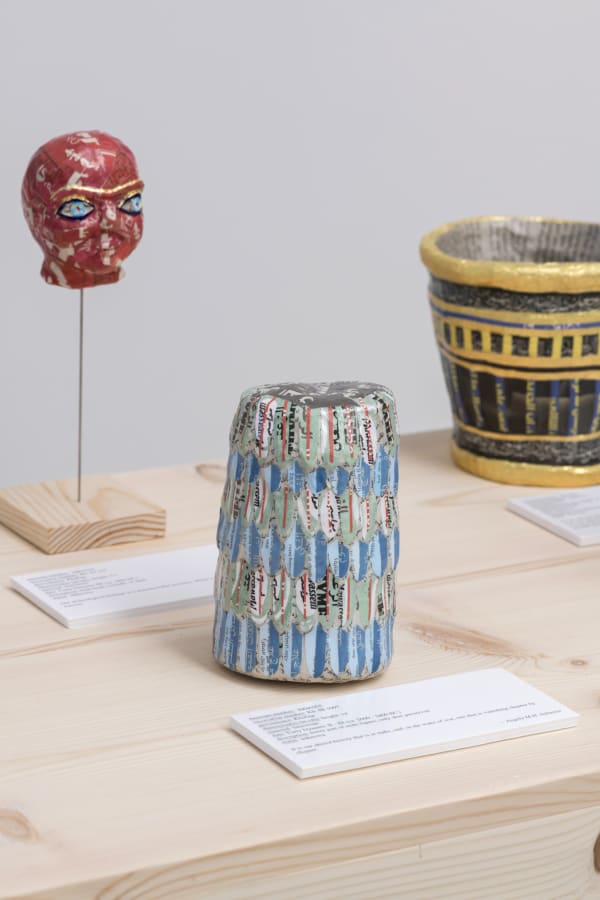Michael Rakowitz, Paper object by Michael Rakowitz