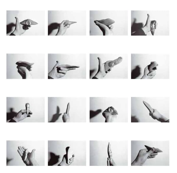 Osman Dinc, The narration of sculpture with 32 photos , 1986