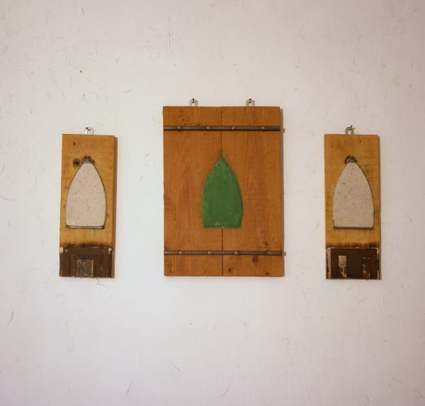 Osman Dinc, Triptych, 1978
