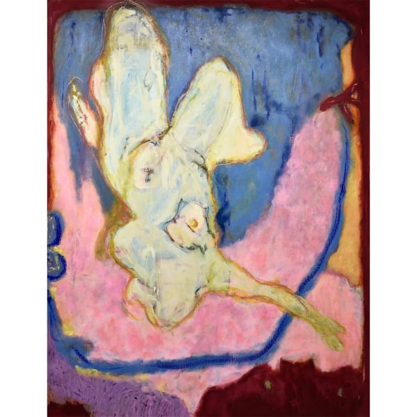 Sarah Dwyer Poet's Breath 2022 Oil & Pastel on Linen 130 x 100 cm