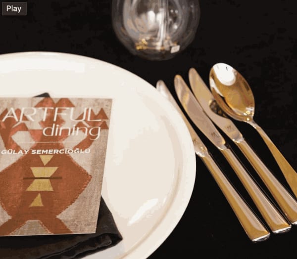 Artful Dining X Gülay Semercioğlu , A night of food inspired by the work of Gülay Semercioğlu