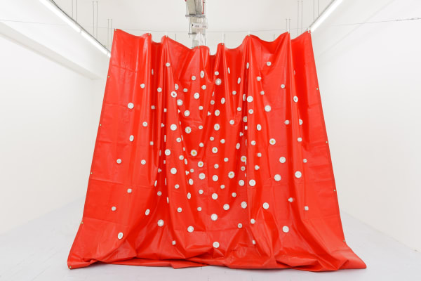 Ana Cvorovic Mother's dress 2019 PVC tarpaulin-plaster 400 x 450 x 10 cm