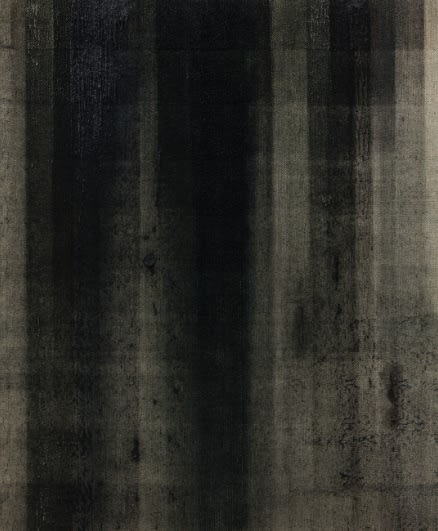 Solitude, 2016. Graphite and oil on canvas. 230 x 190 cm.