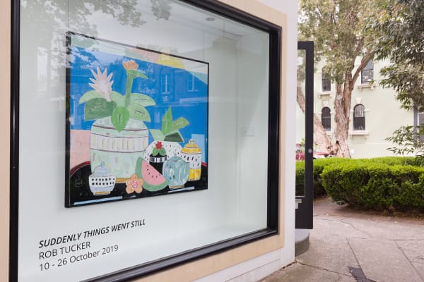 INSTALL SHOTS: ROB TUCKER | SUDDENLY THINGS WENT STILL