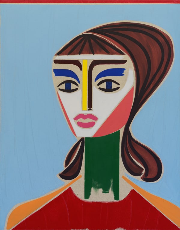 Henrik Godsk Before The Rain 2024 Oil On Canvas 70 X55Cm