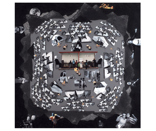 And Merkel comes to the camp., 2018