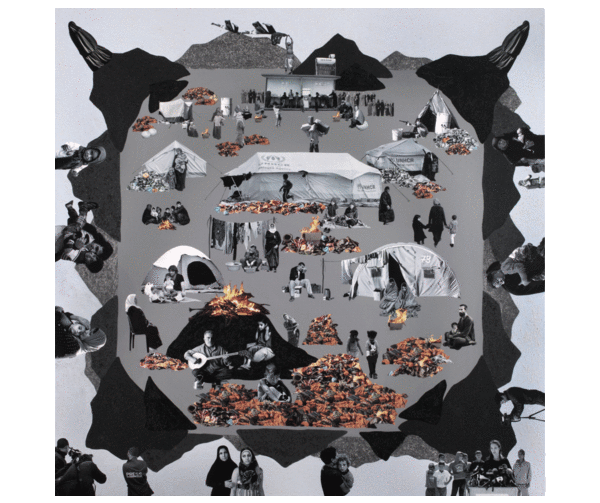 And water comes to the Camp..., 2018