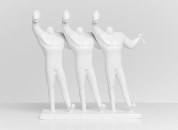 PAINT THE TOWN (WHITE), 2017