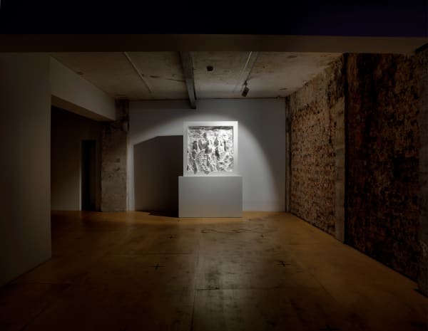 MACHINE HALLUCINATIONS: SYNTHETIC LANDSCAPES: MARS, 2020-21 Synthetic landscape, robotic CNC milled data sculpture