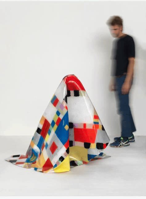 DANIEL KNORR MONDRIAN GHOST, 2020