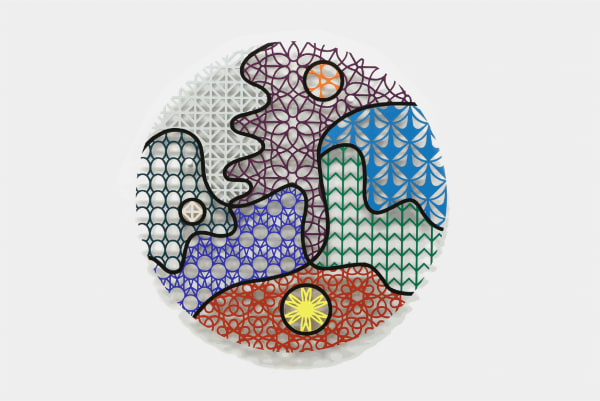 NEVİN ALADAĞ PATTERN KINSHIP - PATHS IN THE FOREST, 2020