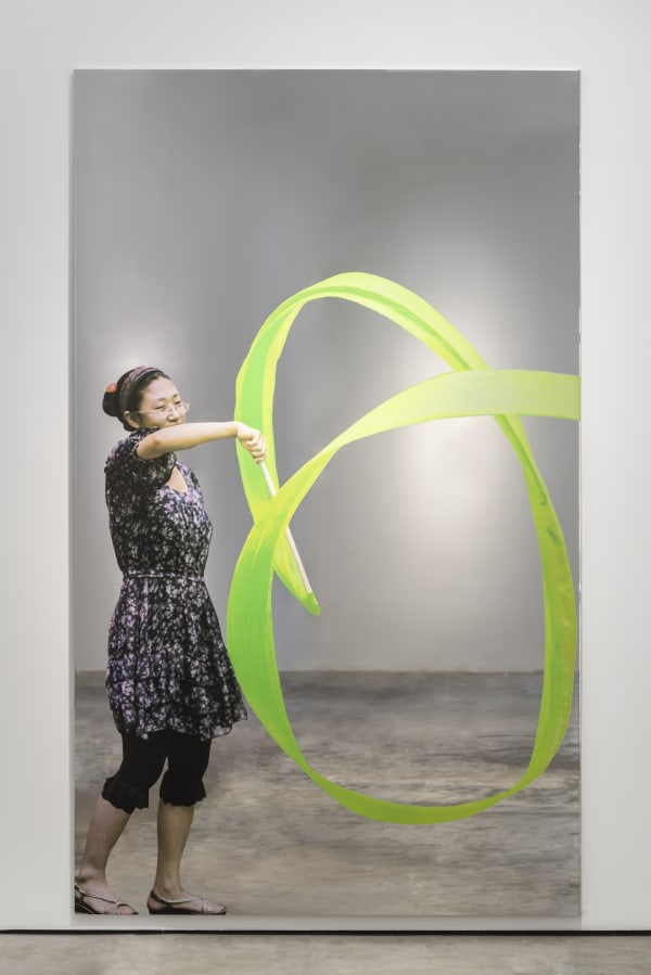 MICHELANGELO PISTOLETTO RAGAZZA CHE DISEGNA LO SPAZIO, 2018