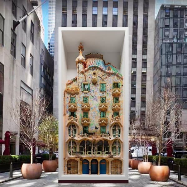 REFİK ANADOL'UN "CASA BATLLÓ: LIVING ARCHITECTURE" İSİMLİ ESERİ ROCKEFELLER PLAZA'DA