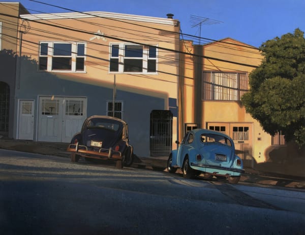 "Kansas St/ SF" Acrylic on canvas 81 x 100 cm