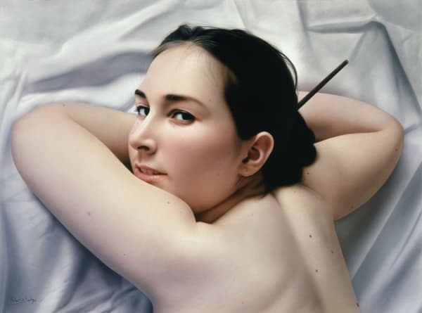 Hubert de Lartigue Soft Light Acrylic on canvas 60 x 81 cm