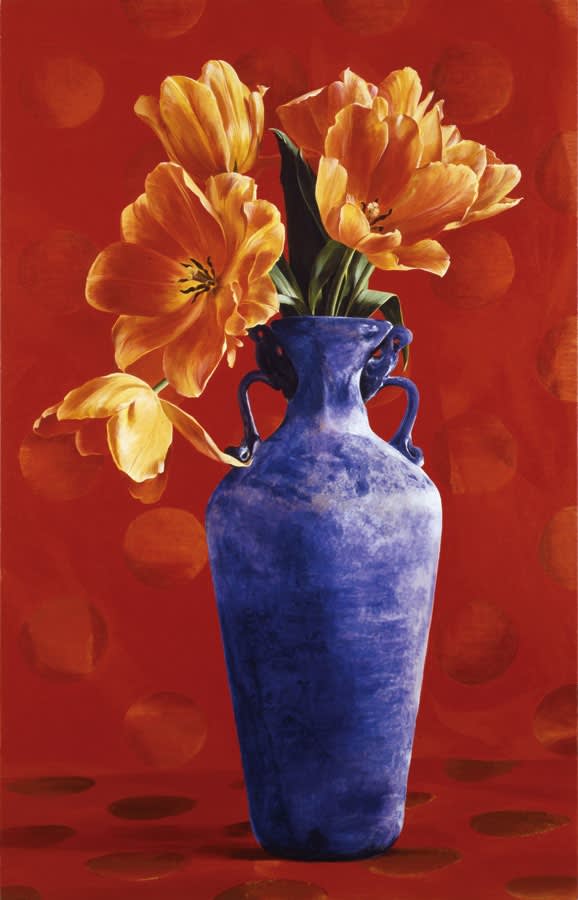 Ben Schonzeit RYB Acrylic on linen 168 x 107 cm