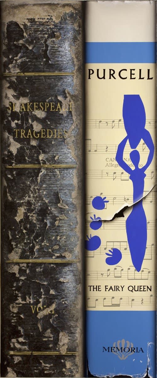 Paul Beliveau Vanitas: Shakespeare-Purcell Acrylic on canvas 183 x 76 cm