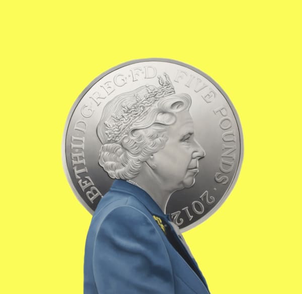 Francisco Rangel Five Pounds oil on linen 120 x 120 cm