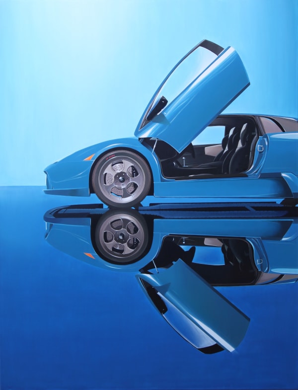 Daniel Harding Requiem for the Bull oil on canvas 130 x 100 cm