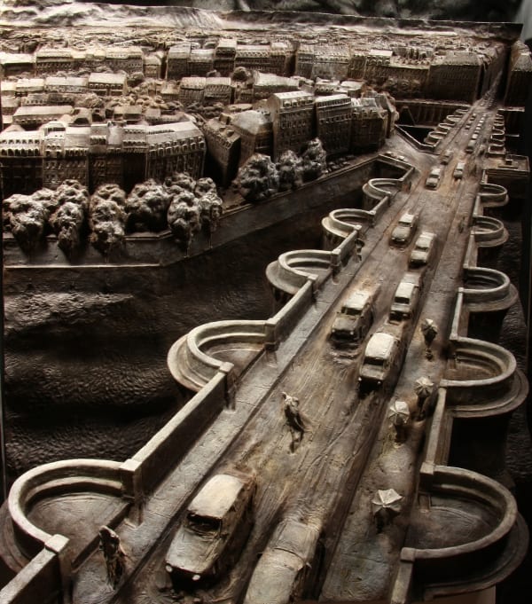 Le Pont Neuf Bronze 74 x 74 x 25 cm